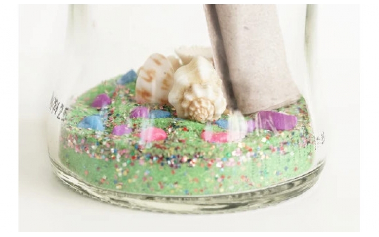 Colored Sand ~ Magical Message in a Bottle